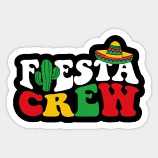 Fiesta Crew Sticker